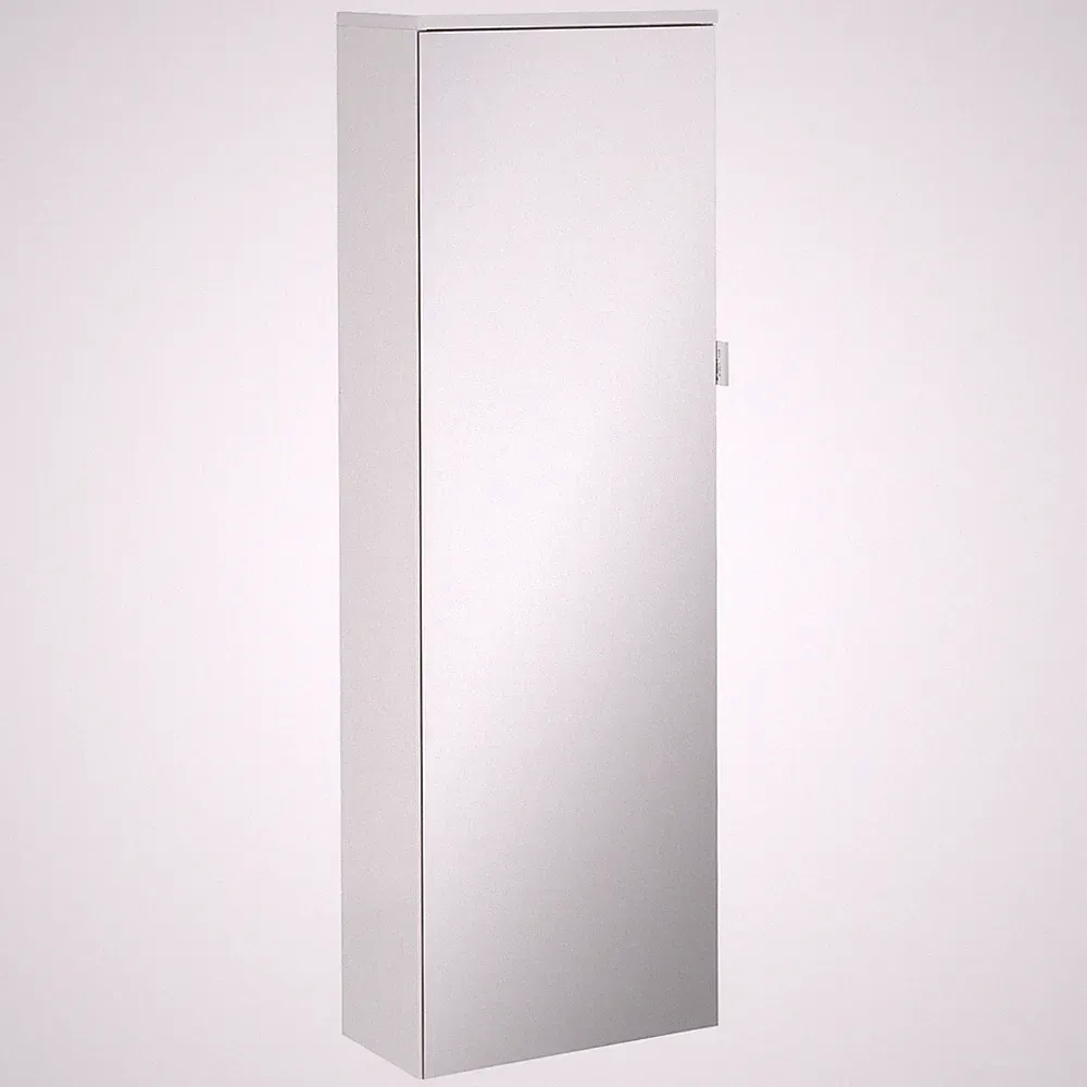Fackelmann 81353 LED Midischrank hängend 40 cm verspiegelt links