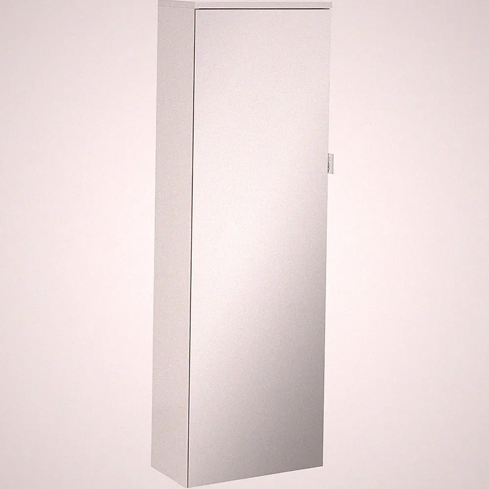 Fackelmann 81353 LED Midischrank hängend 40 cm verspiegelt links