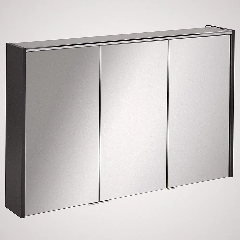 spiegelschrank bad 110cm mit beleuchtung