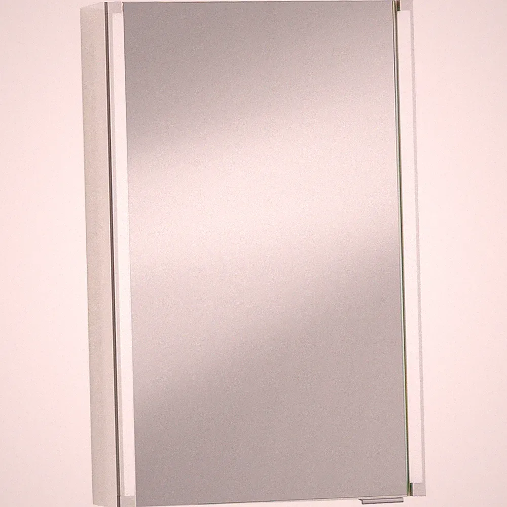 Fackelmann 82951 LED Spiegelschrank Led Line 42 cm rechts und links verwendbar