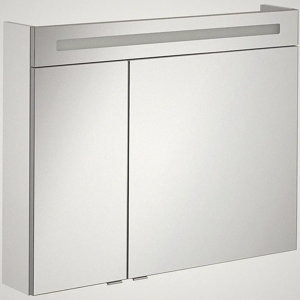 Fackelmann 82973 LED Spiegelschrank B.Clever 90 cm