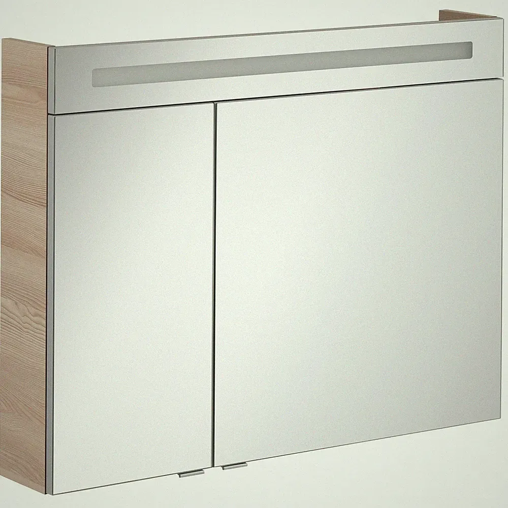 Fackelmann 82976 LED Spiegelschrank B.Clever 90 cm