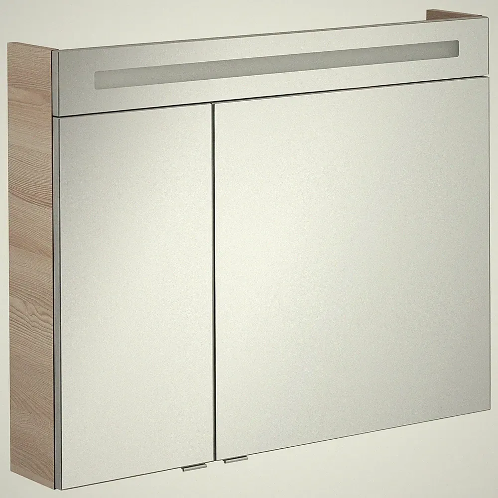 Fackelmann 82976 LED Spiegelschrank B.Clever 90 cm