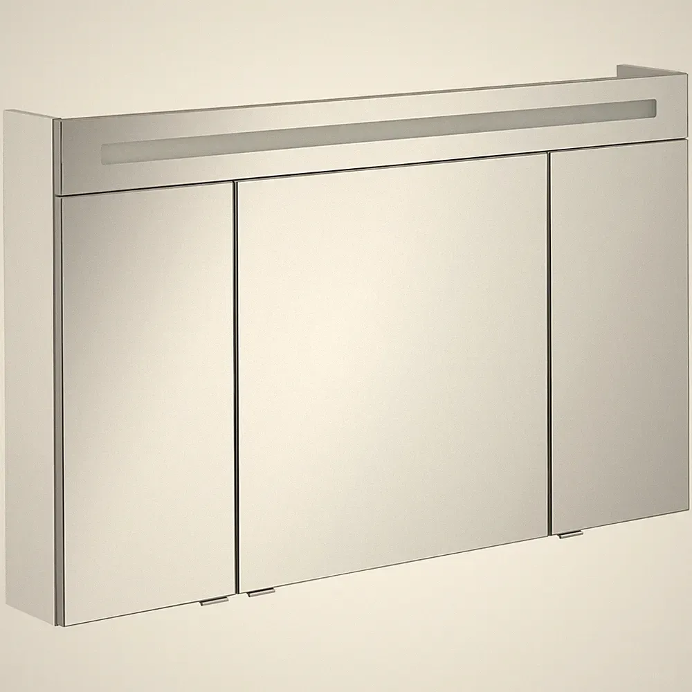 Fackelmann 82983 LED Spiegelschrank B.Clever 120 cm
