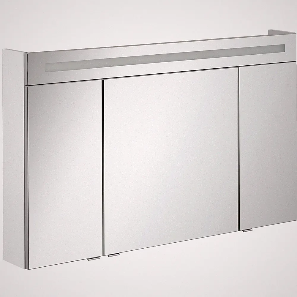 Fackelmann 82983 LED Spiegelschrank B.Clever 120 cm
