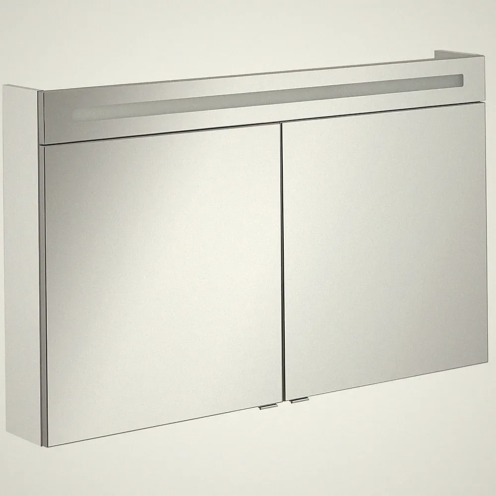 Fackelmann 82993 LED Spiegelschrank B.Clever 120 cm