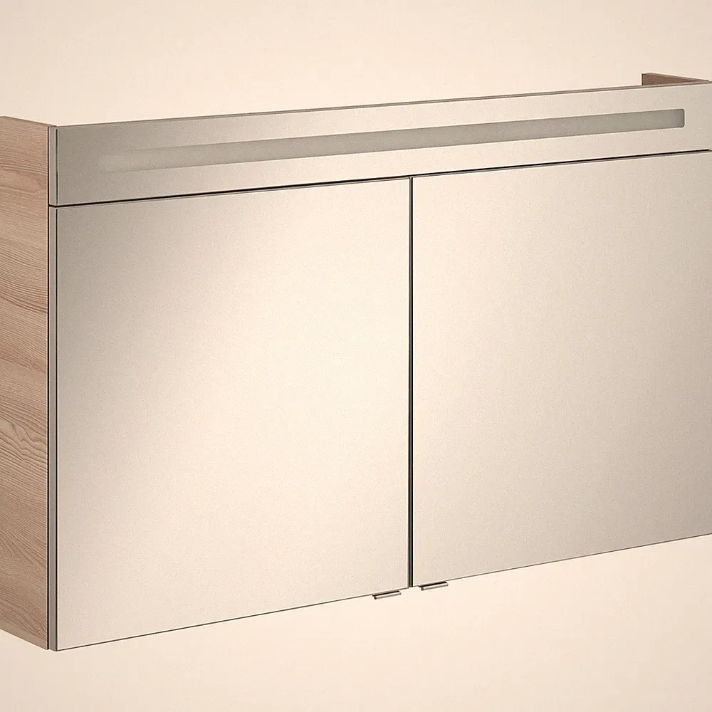 Fackelmann 82996 LED Spiegelschrank B.Clever 120 cm