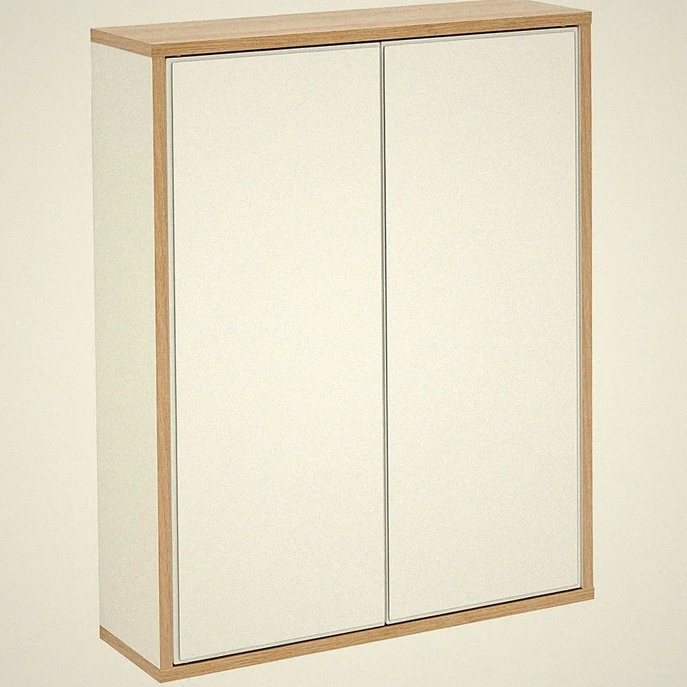 Fackelmann 84633 Spiegelschrank 2-türig 60 cm