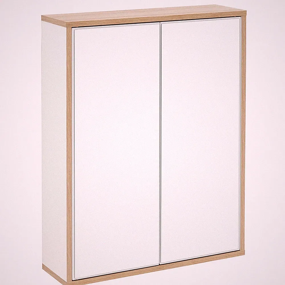 Fackelmann 84633 Spiegelschrank 2-türig 60 cm