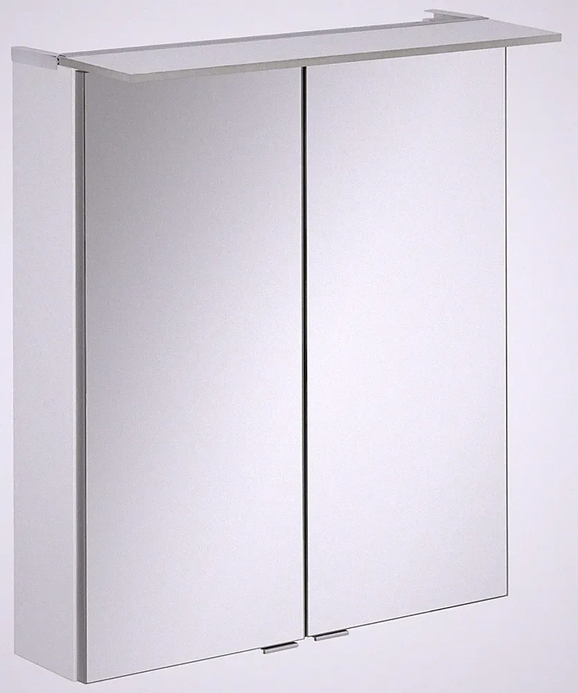 Fackelmann B.PERFEKT LED Spiegelschrank Badschrank Weiß 60 cm Made in Germany
