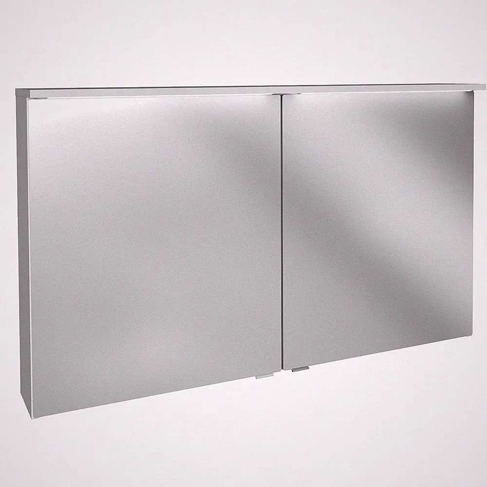 fackelmann spiegelschrank 120 cm weiß
