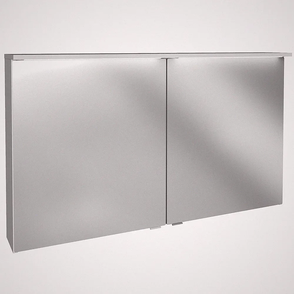 fackelmann spiegelschrank 120 cm weiß