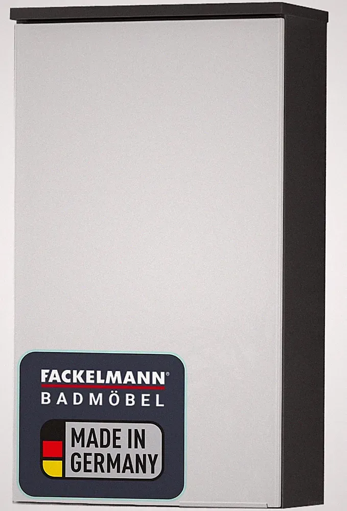 Fackelmann KARA Hängeschrank Badmöbel Badschrank 41cm Weiß links Made in Germany
