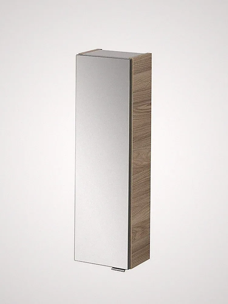 Fackelmann LUXOR Hängeschrank 20 cm in Braun Spiegelfront links MADE IN GERMANY