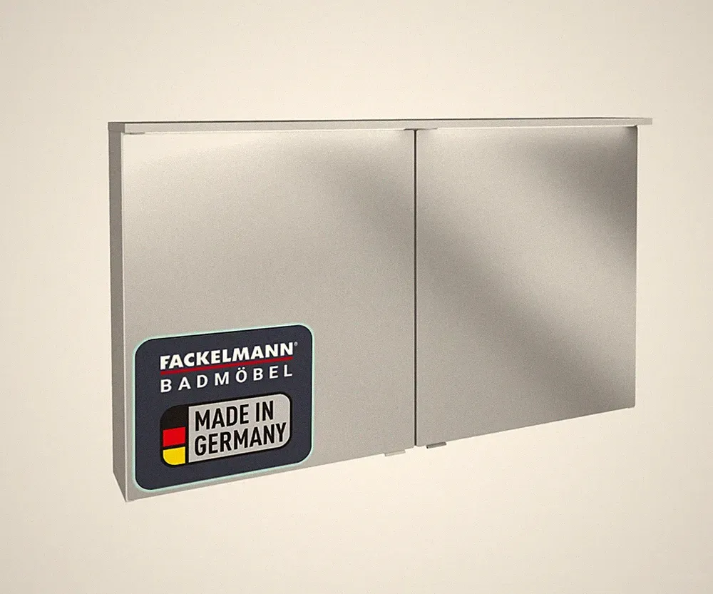 Fackelmann OXFORD LED Spiegelschrank Bad 120 cm Badezimmerschrak Made in Germany