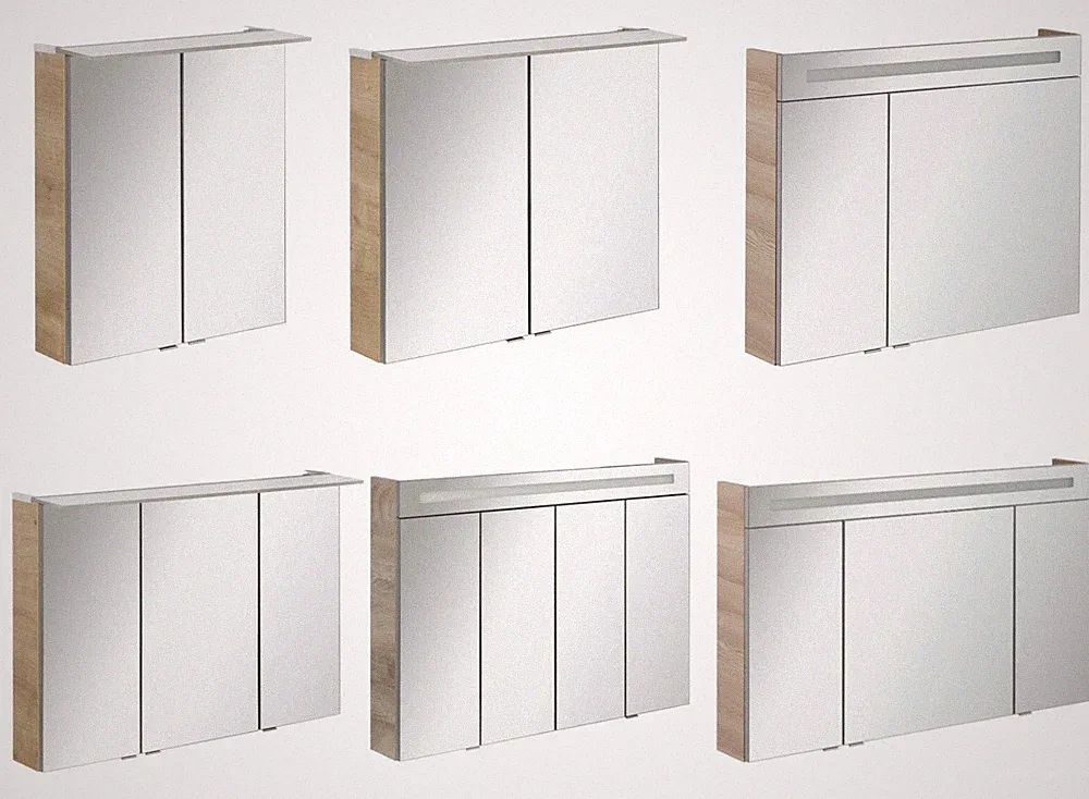 fackelmann spiegelschrank 80cm
