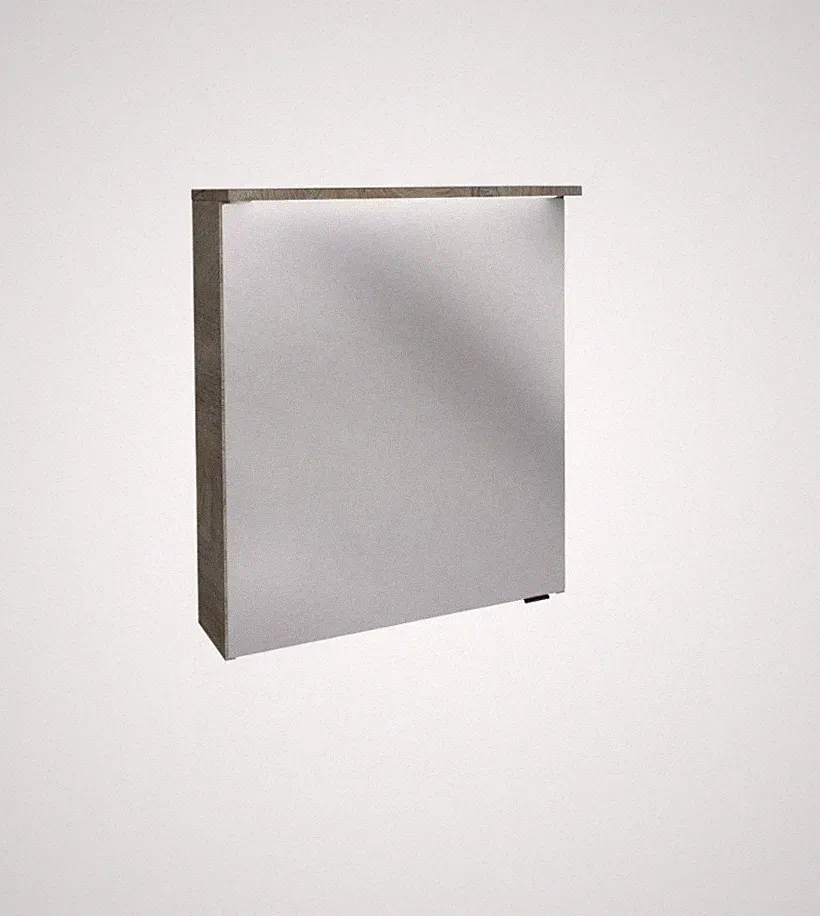 Fackelmann Spiegelschrank Oxford Breite 60 cm cm Möbel Made in Germany