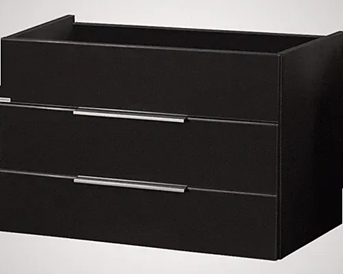FACKELMANN Waschtischunterschrank Style BxHxT 79,5 x 59 x 49 cm breit anthrazit