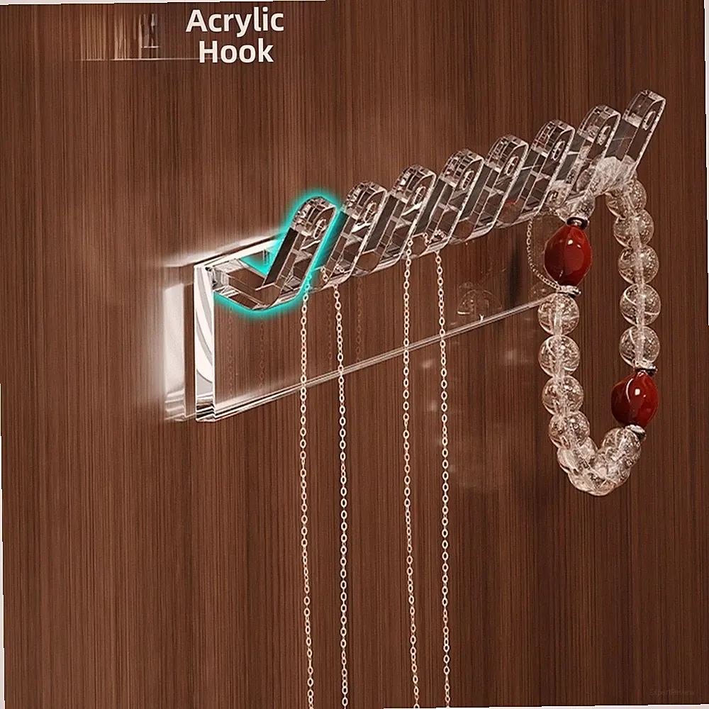 Für Schranktür Wand Schmuckregal für Spiegelschrank Multihaken Layout