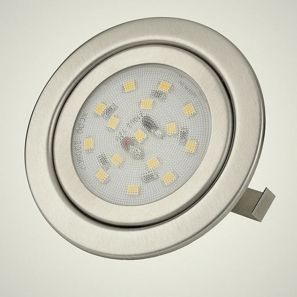 G4 3W Led Möbel Einbaustrahler Ultra Flach 230V Einbau Spiegelschrank Einbauspot