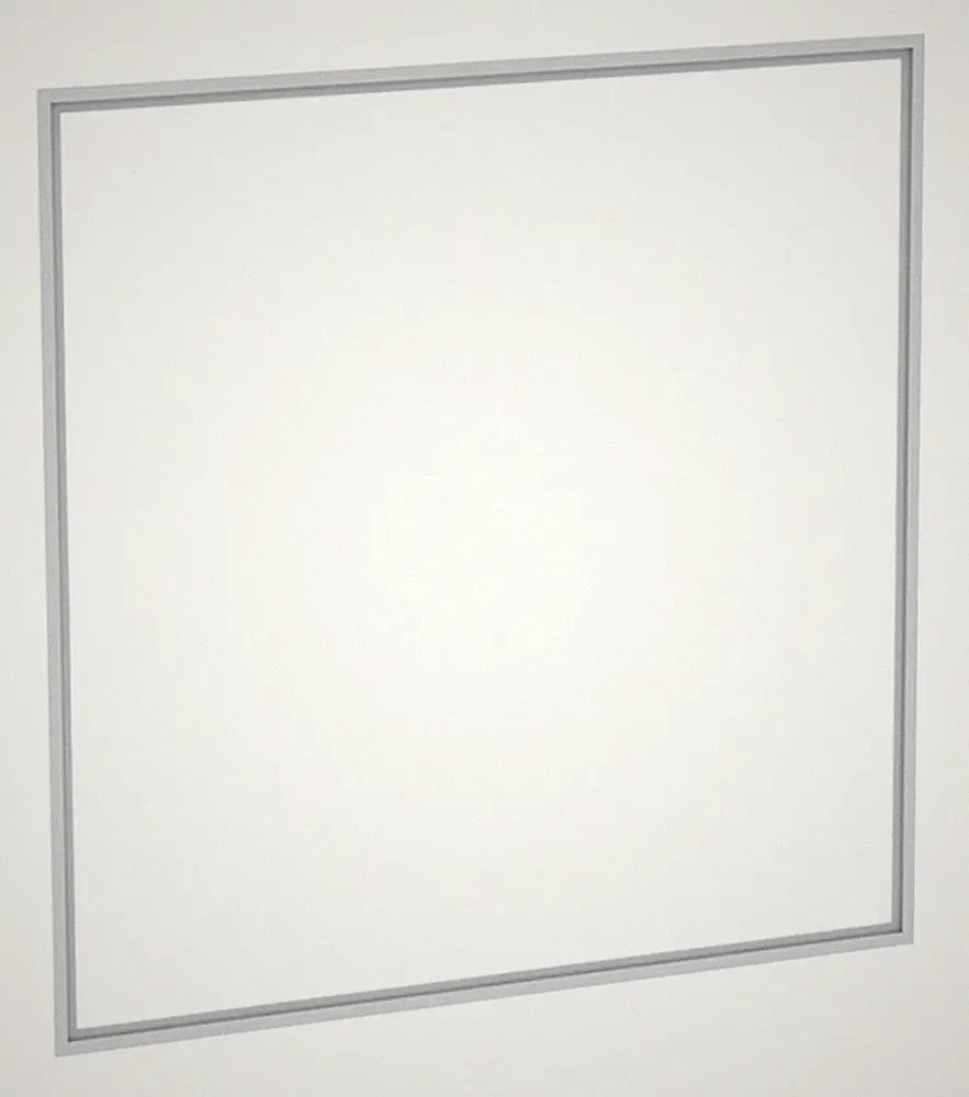 Geberit ONE Abdeckrahmen Spiegelschrank 1050 mm - Weiß - 505844001