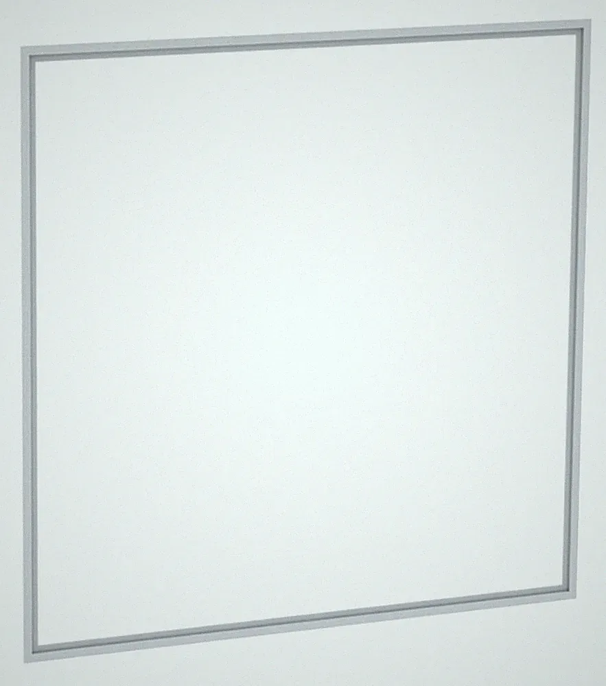 Geberit ONE Abdeckrahmen Spiegelschrank 750 mm - Aluminium - 505842002