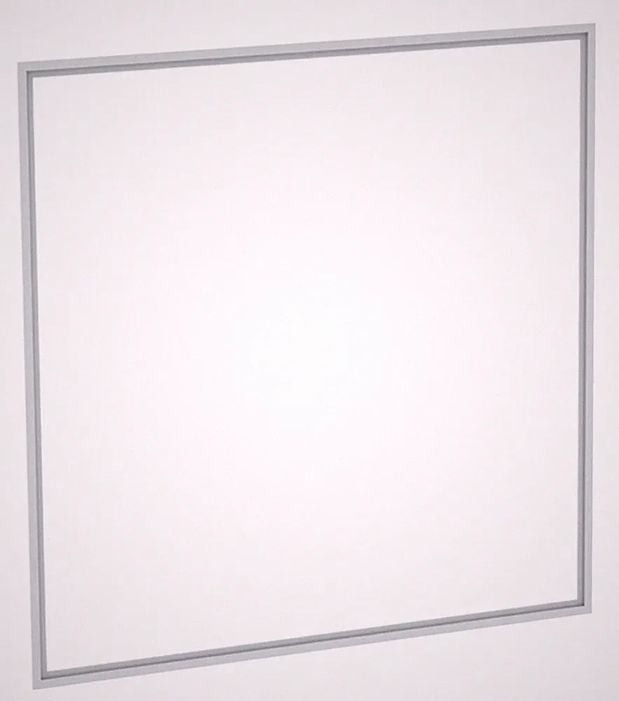 Geberit ONE Abdeckrahmen Spiegelschrank 900 mm - Aluminium - 505843002