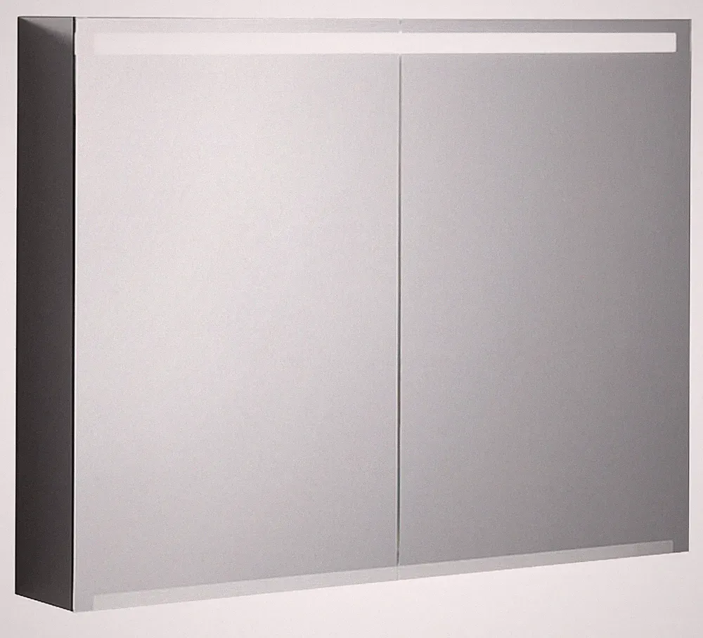 Geberit Option Spiegelschrank mit Beleuchtung und 2 Türen 900 mm x... 500583001
