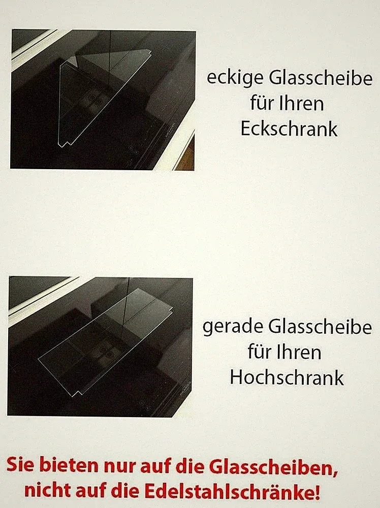 GLASSCHEIBEN EINLEGEBÖDEN GLAS FÜR IHREN METALKRIS EDELSTAHL BAD SPIEGELSCHRANK
