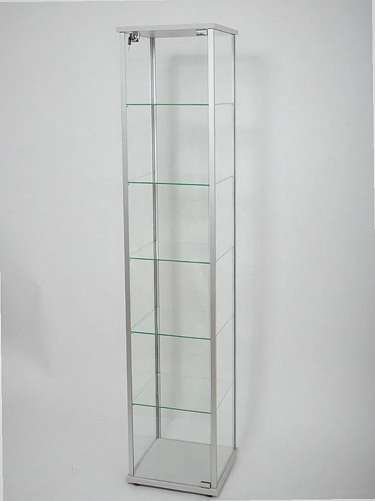 Glasvitrine nach Maß Sammlervitrine Vitrine Vitrinenschrank auf Rollen ESG Glas