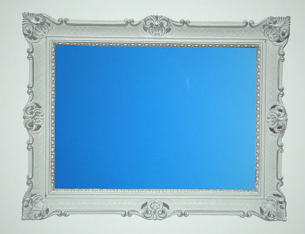 GROSSER SPIEGEL SPIEGEL RAHMEN BAROCK STIL FAKE VINTAGE VERSCHIEDENE FARBEN 86X67