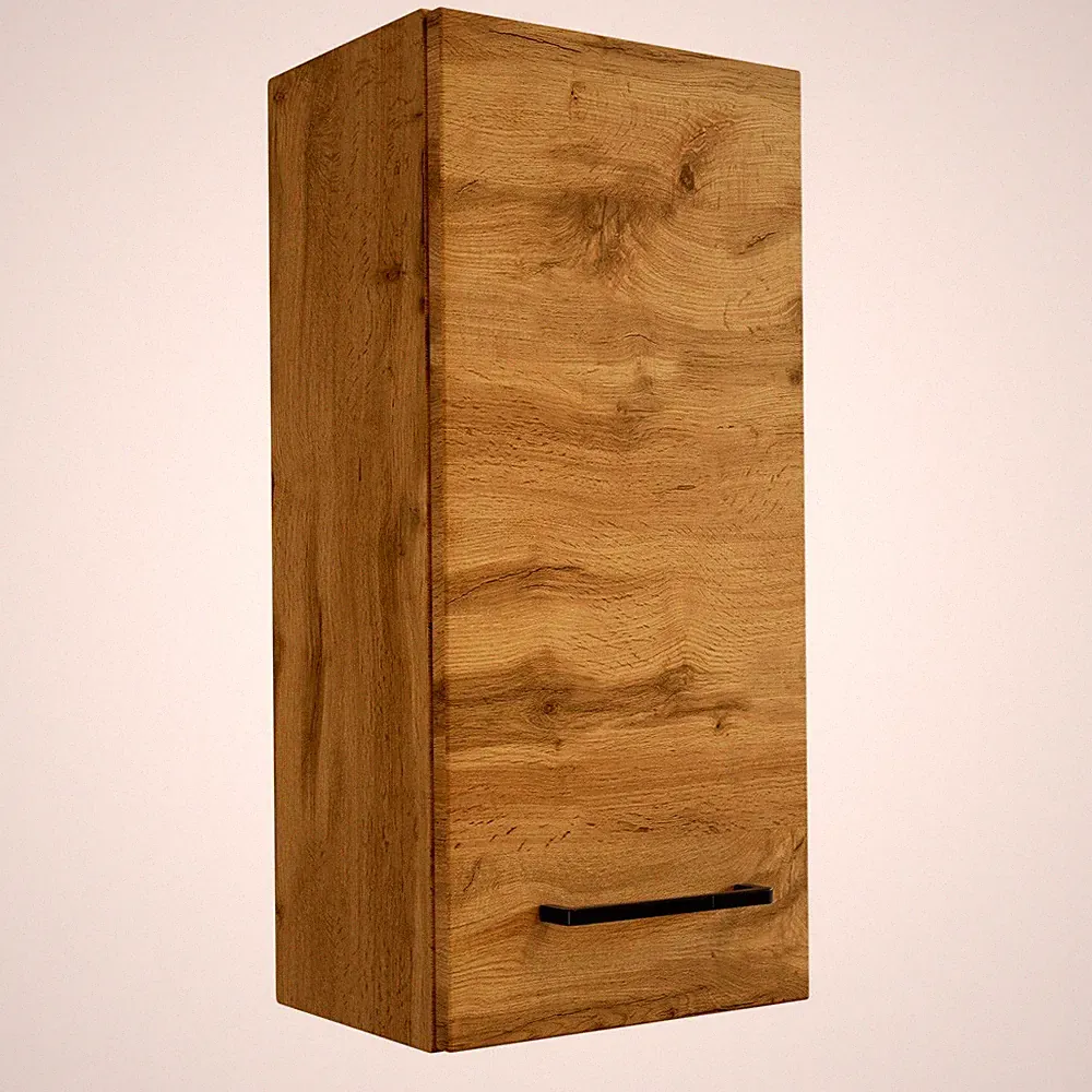 Hängeschrank Badezimmer 30 cm breit MORISSON-03 in Wotan Eiche Nb.