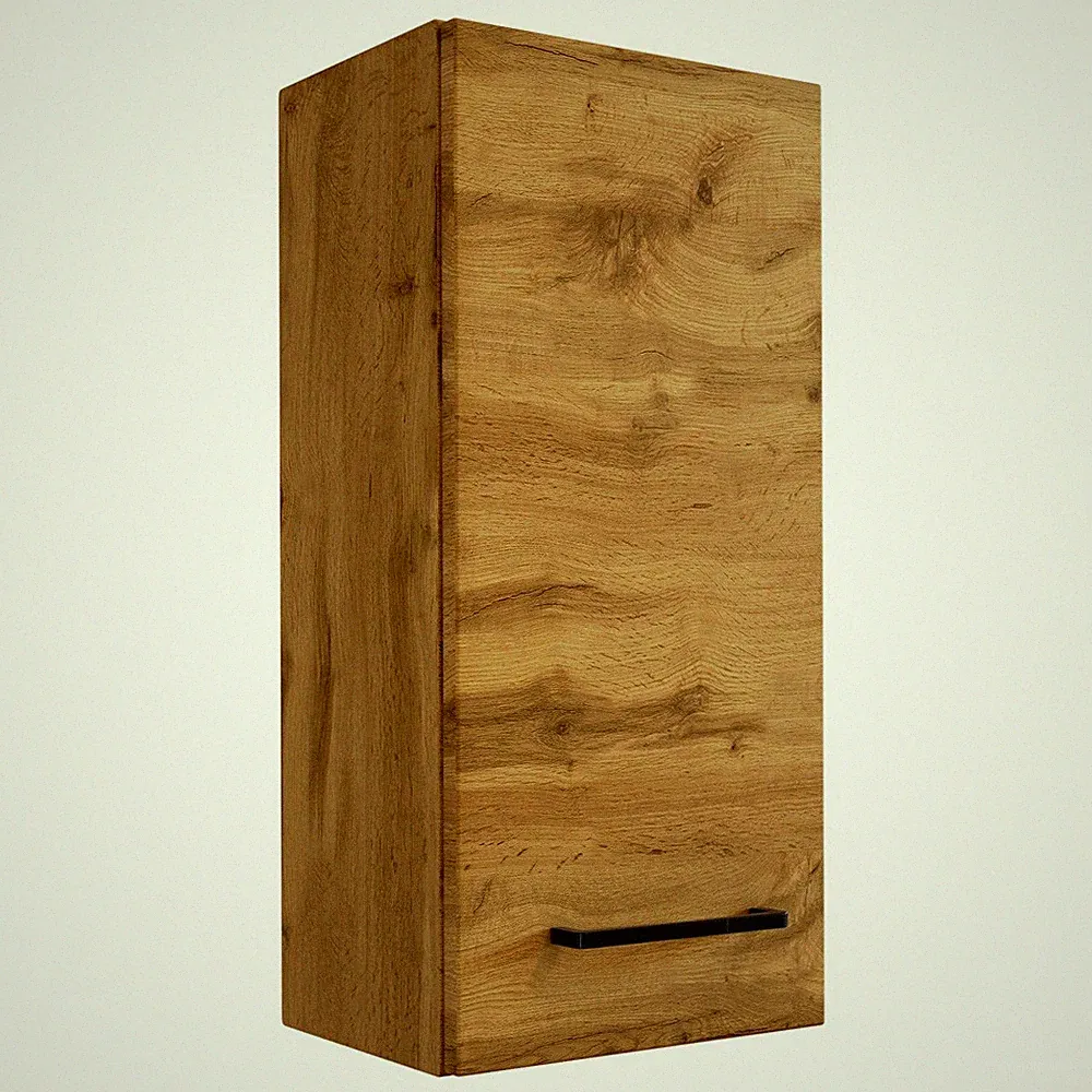 Hängeschrank Badezimmer 30 cm breit MORISSON-03 in Wotan Eiche Nb.