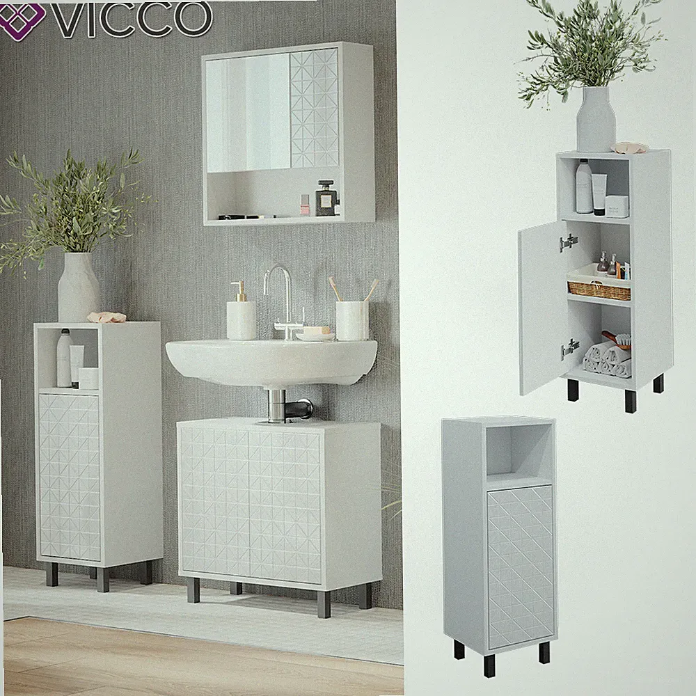 Hängeschrank Badschrank Badezimmermöbel Agasta modern Vicco