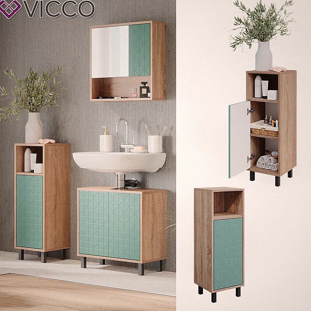 Hängeschrank Badschrank Badezimmermöbel Agasta modern Vicco