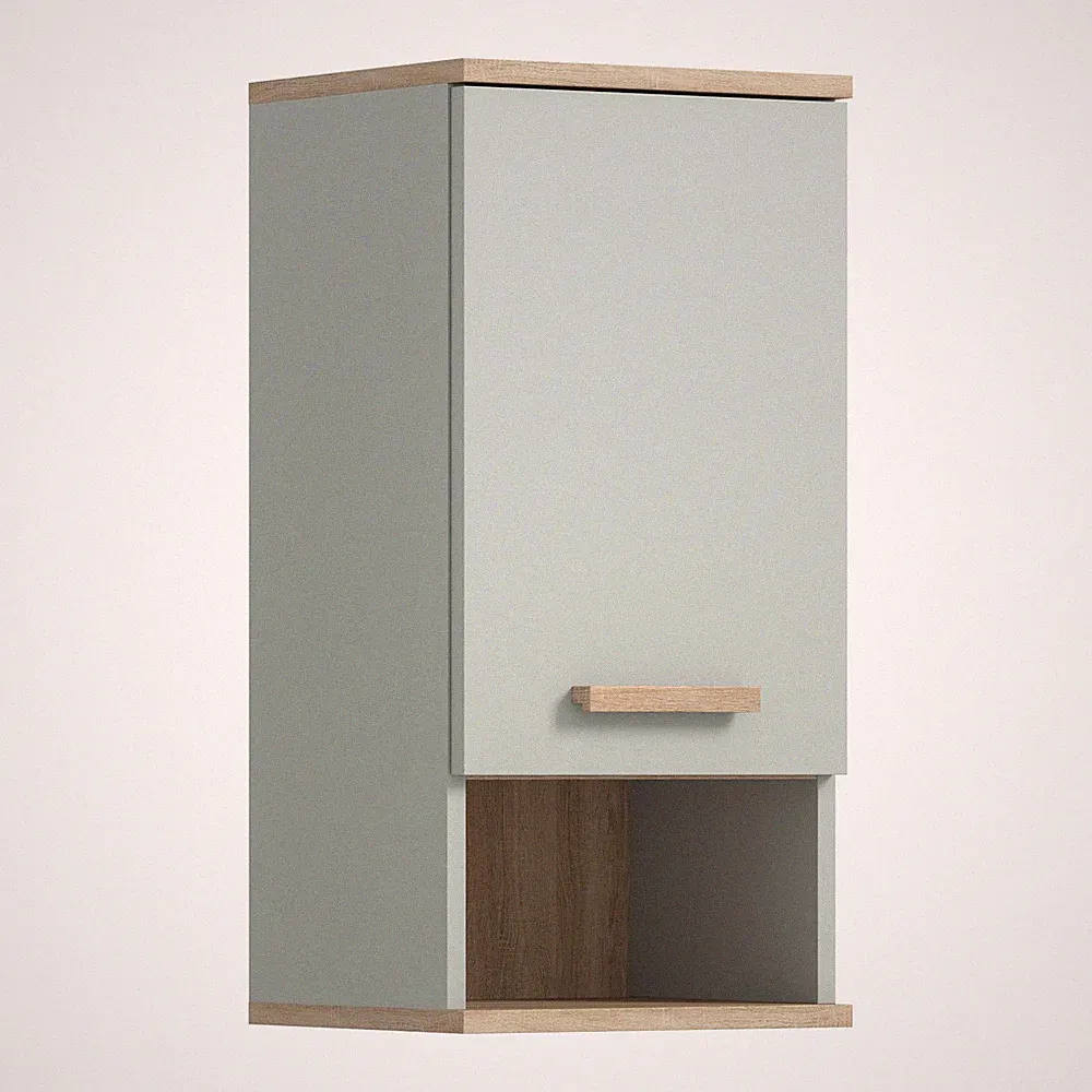 Hängeschrank STAR - hellgrün - 34 cm breit Badschrank Badezimmerschrank