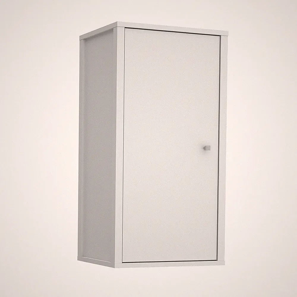 Hängeschrank - weiß - 40 cm Badschrank Badezimmerschrank