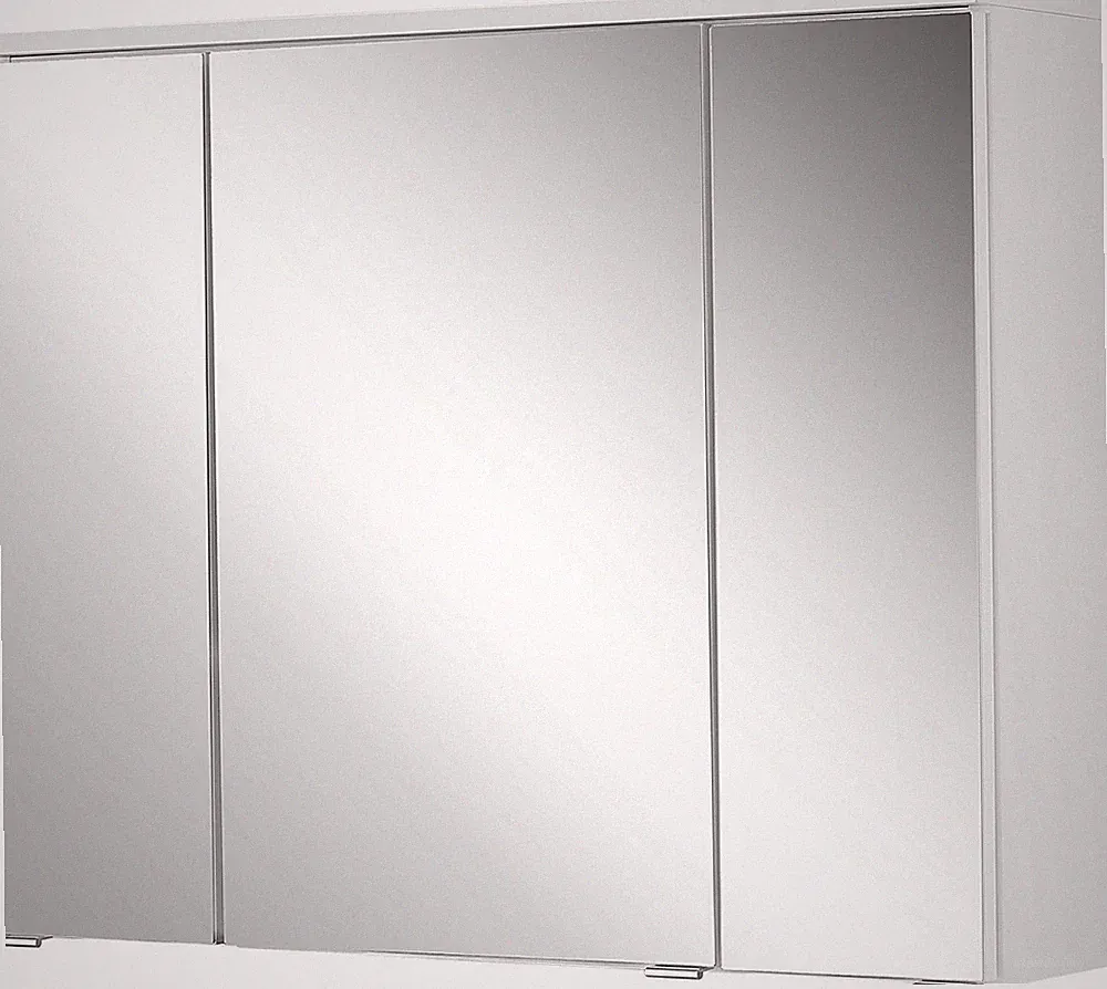 Held Möbel 3D-Spiegelschrank Porta 80 cm ohne Beleuchtung weiß