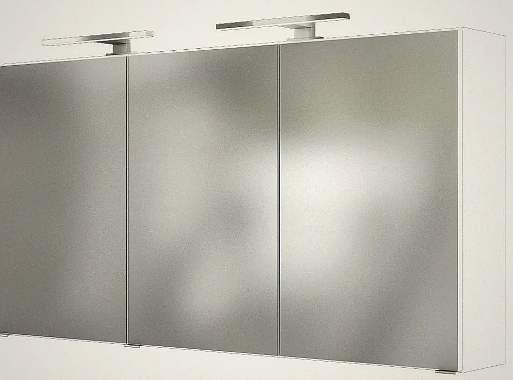 Held Möbel Spiegelschrank Baabe 120 cm weiß