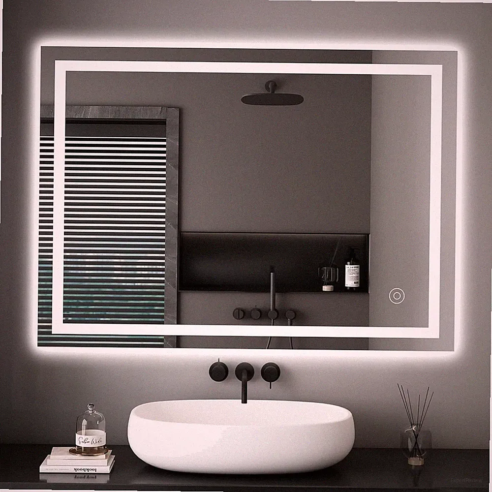 Hochwertiger Spiegelschrank 50x70 cm mit Antibeschlag-Funktion & LED-Beleuchtung