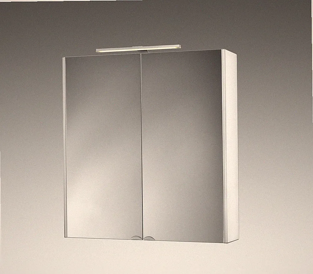 Jokey Aluminium Spiegelschrank Dekoralu LED Beleuchtung verschiedene Dekore