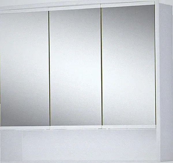 Jokey Spiegelschrank Bad Lymo weiss, 3-türig Badmöbel Bad Hängeschrank