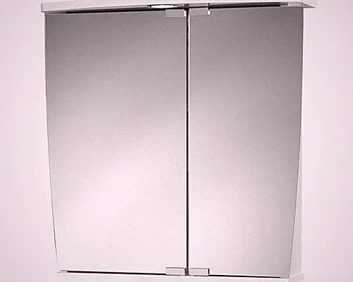 Jokey Spiegelschrank Numa LED weiß 58x59,5 cm IP20
