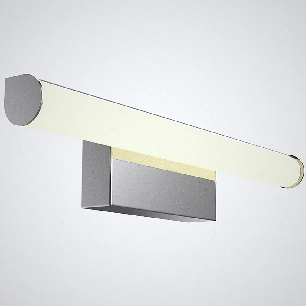 kalb | LED Spiegelleuchte 400mm, Rund, Wandlampe 230VAC, Badezimmer Leuchte Chro
