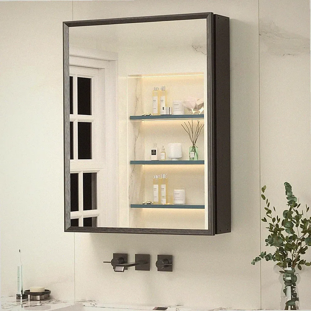 Keonjinn Spiegelschrank Bad 50x65cm