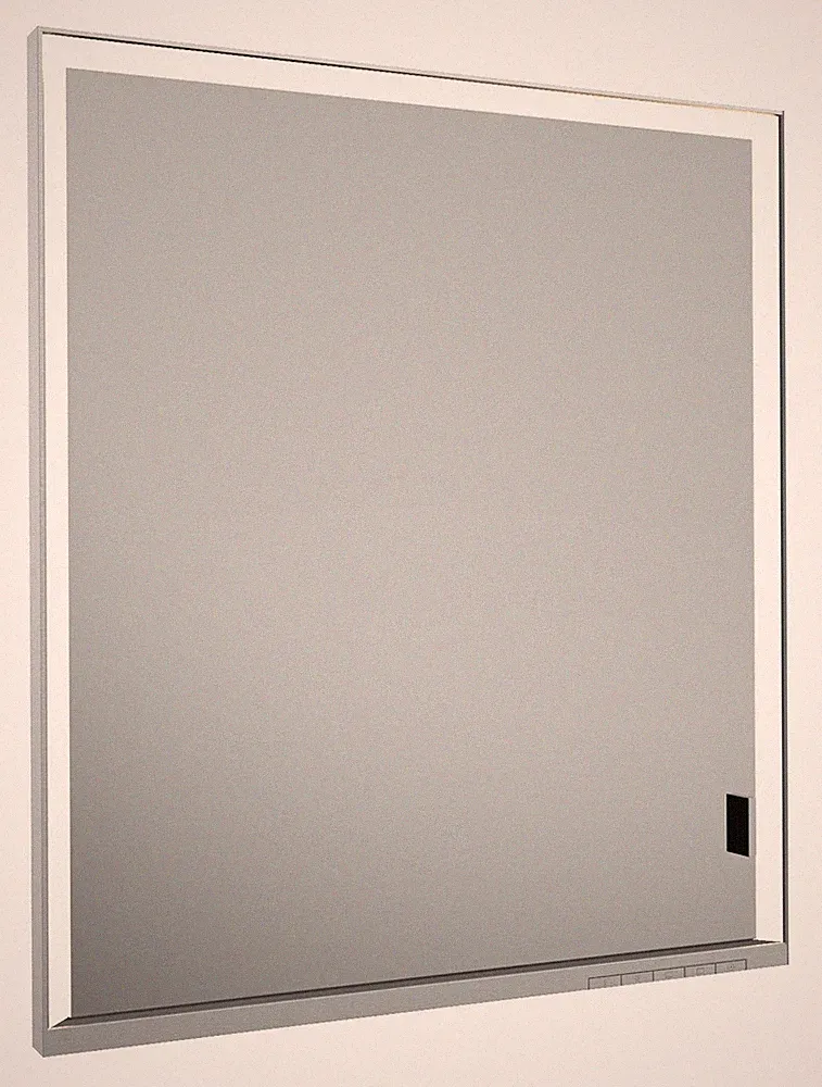 Keuco Royal Lumos Einbau-Spiegelschrank 1 Tür Anschlag links offene Ablage...