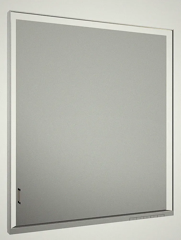 Keuco Royal Lumos Einbau-Spiegelschrank 1 Tür Anschlag rechts offene Ablage...