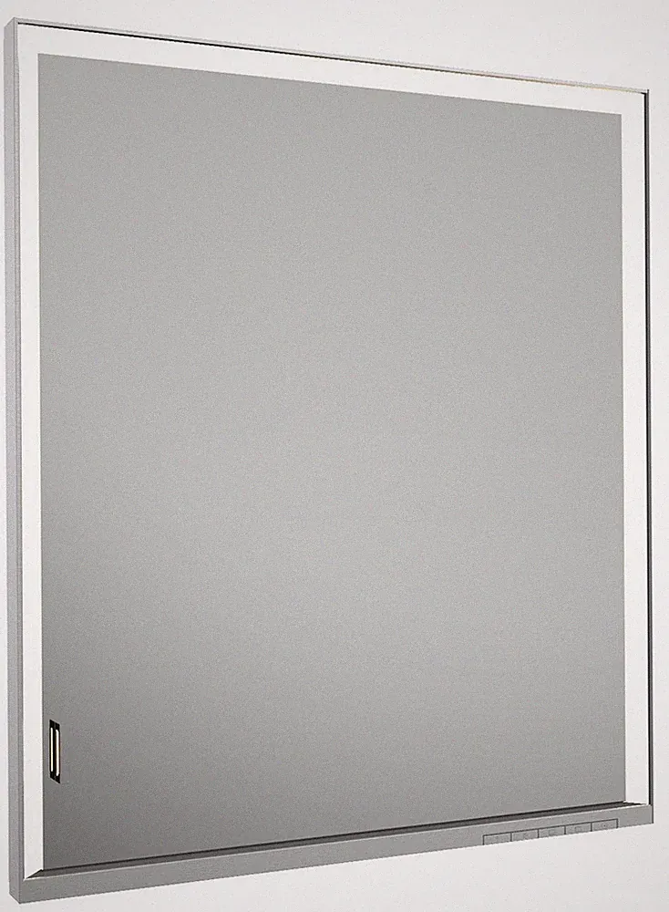 KEUCO Royal Lumos Spiegelschrank Wandeinbau 1-türig, lange Tür, Anschlag rechts
