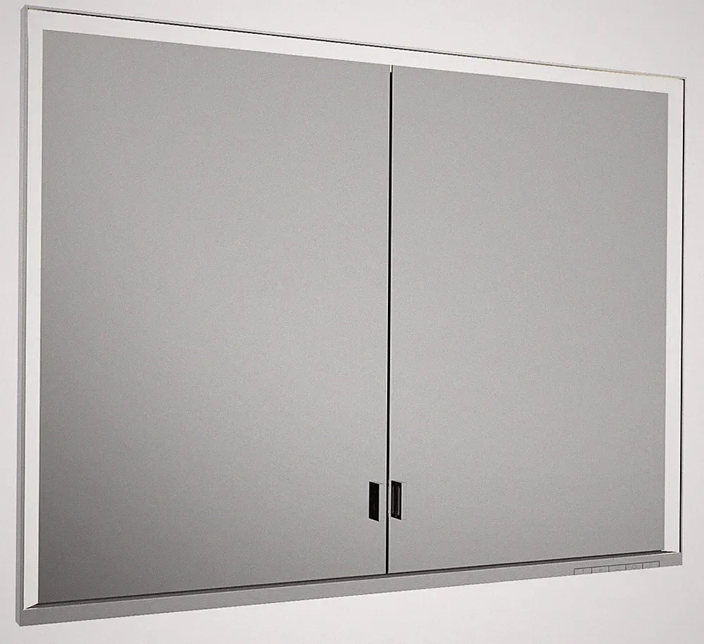 KEUCO Royal Lumos Spiegelschrank Wandeinbau 2-türig, lange Tür, 1000mm