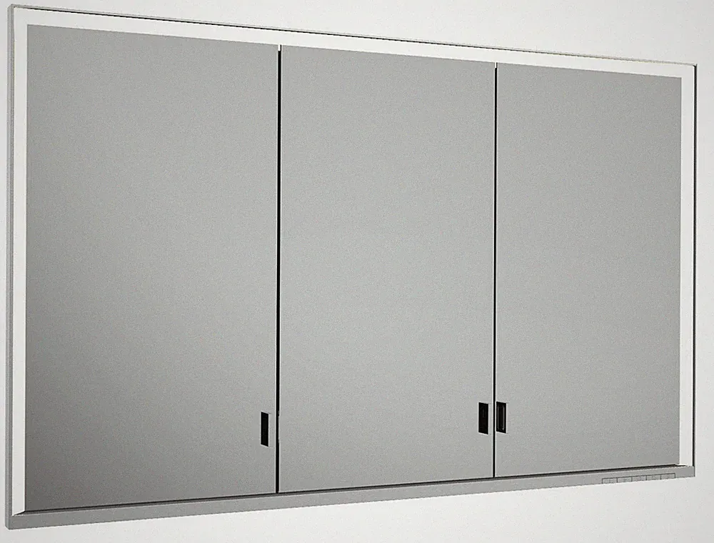 KEUCO Royal Lumos Spiegelschrank Wandeinbau 3-türig, lange Tür, 1200mm